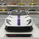 [Runner] 1:18 Ferrari 2019 812 GTS Novitec N-Largo S White Model Car Resin