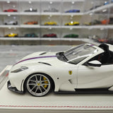 [Runner] 1:18 Ferrari 2019 812 GTS Novitec N-Largo S White Model Car Resin