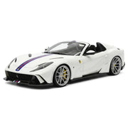 Runner Ferrari 2019 812 GTS Novitec N-Largo S الأبيض 1:18 – مجسم سيارة من الراتنج للعرض والاقتناء