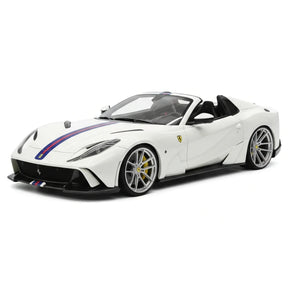 [Runner] 1:18 Ferrari 2019 812 GTS Novitec N-Largo S White Model Car Resin