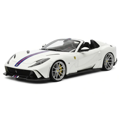 [Runner] 1:18 Ferrari 2019 812 GTS Novitec N-Largo S White Model Car Resin