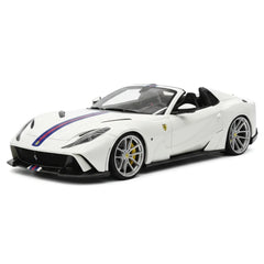 [Runner] 1:18 Ferrari 2019 812 GTS Novitec N-Largo S White Model Car Resin