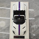 [Runner] 1:18 Ferrari 2019 812 GTS Novitec N-Largo S White Model Car Resin