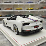 [Runner] 1:18 Ferrari 2019 812 GTS Novitec N-Largo S White Model Car Resin