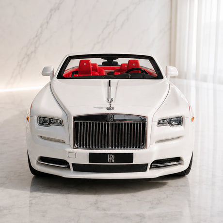 Rolls-Royce 2016 Dawn Convertible White 1:18 resin model car by SC Models - view 1