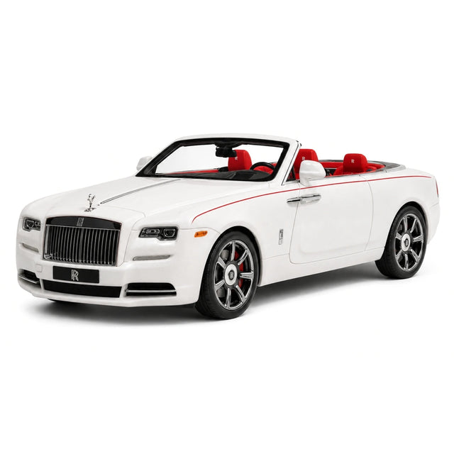 Rolls-Royce 2016 Dawn Convertible White 1:18 resin model car by SC Models - view 11