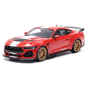 [Solido] 1:18 Ford 2025 Shelby Mustang Super Snake Red Model Car Die-Cast