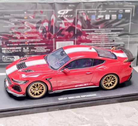 [Solido] 1:18 Ford 2025 Shelby Mustang Super Snake rood modelauto Die-Cast