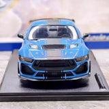 [Solido] 1:18 Ford 2025 Shelby Mustang Super Snake Blue Model Car Die-Cast