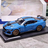 [Solido] 1:18 Ford 2025 Shelby Mustang Super Snake Blue Model Car Die-Cast
