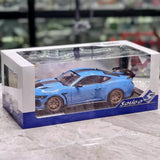 [Solido] 1:18 Ford 2025 Shelby Mustang Super Snake Blue Model Car Die-Cast