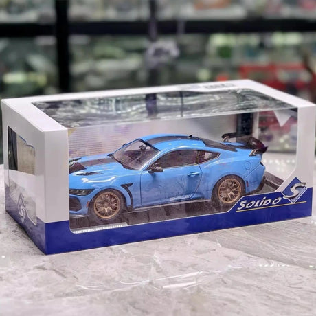 [Solido] 1:18 Ford 2025 Shelby Mustang Super Snake blauw modelauto Die-Cast