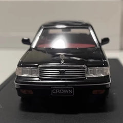 [STC] 1:43 Toyota 1991 Crown JZS133 Black Model Car Die-Cast
