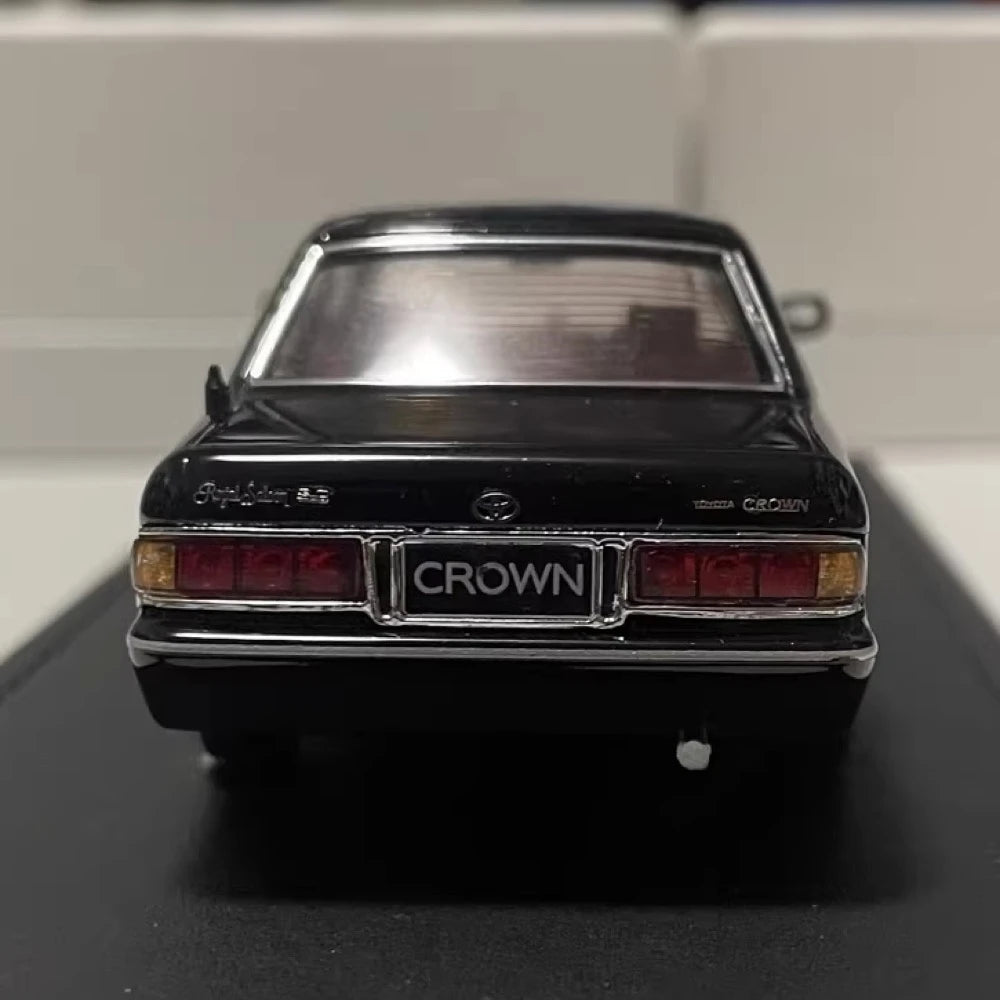 [STC] 1:43 Toyota 1991 Crown JZS133 Black Model Car Die-Cast