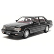 [STC] 1:43 Toyota 1991 Crown JZS133 svart modellbil Die-Cast