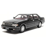 [STC] 1:43 Toyota 1991 Crown JZS133 svart modellbil Die-Cast