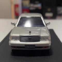 [STC] 1:43 Toyota 1991 Crown JZS133 シルバー モデルカー Die-Cast