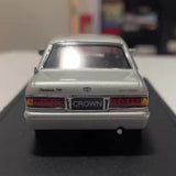 [STC] 1:43 Toyota 1991 Crown JZS133 Silver Model Car Die-Cast
