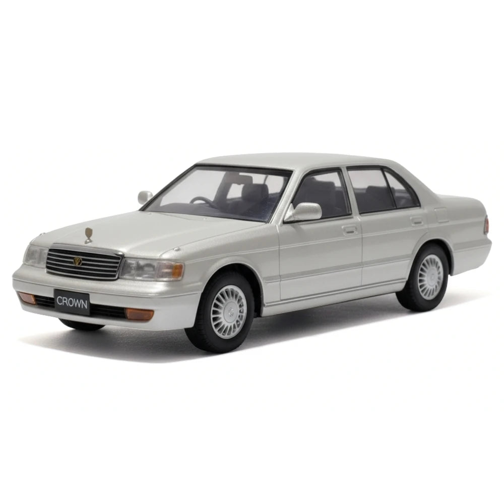 [STC] 1:43 Toyota 1991 Crown JZS133 シルバー モデルカー Die-Cast