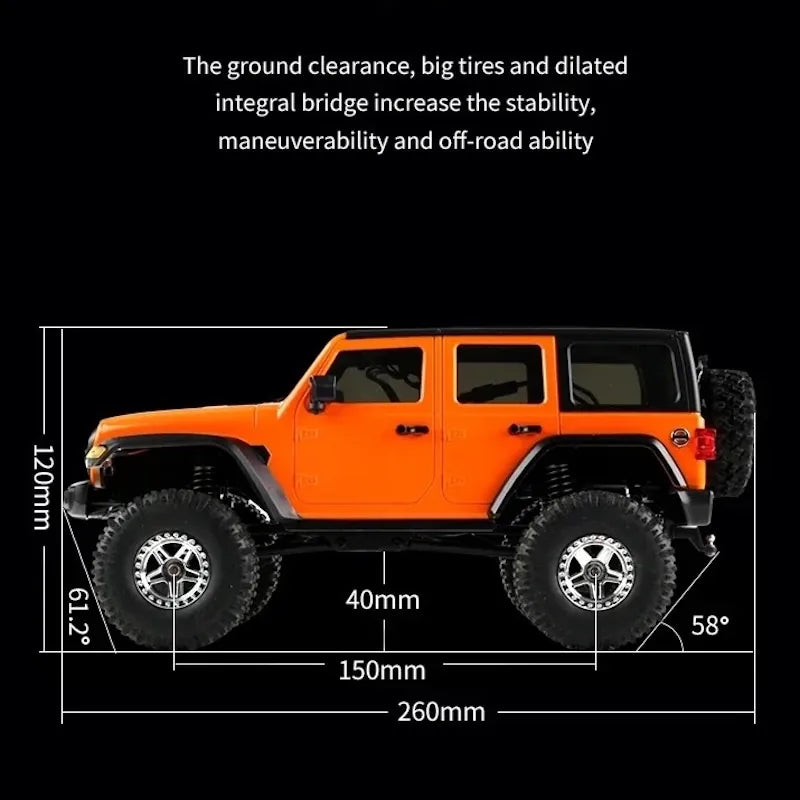 1:18 R/C STK-002 JEEP 2.4G Off-Road Racing Car RC Car