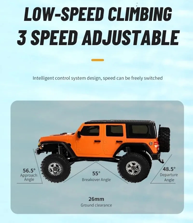 1:18 R/C STK-002 JEEP 2.4G Off-Road Racing Car RC Car