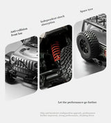 1:12 R/C STK-009 2.4G JEEP Off-Road Car RC Car