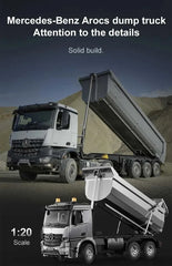 1:20 R/C STK-013 2.4G Mercedes Benz Arocs Remote Control Dump Truck RC Car