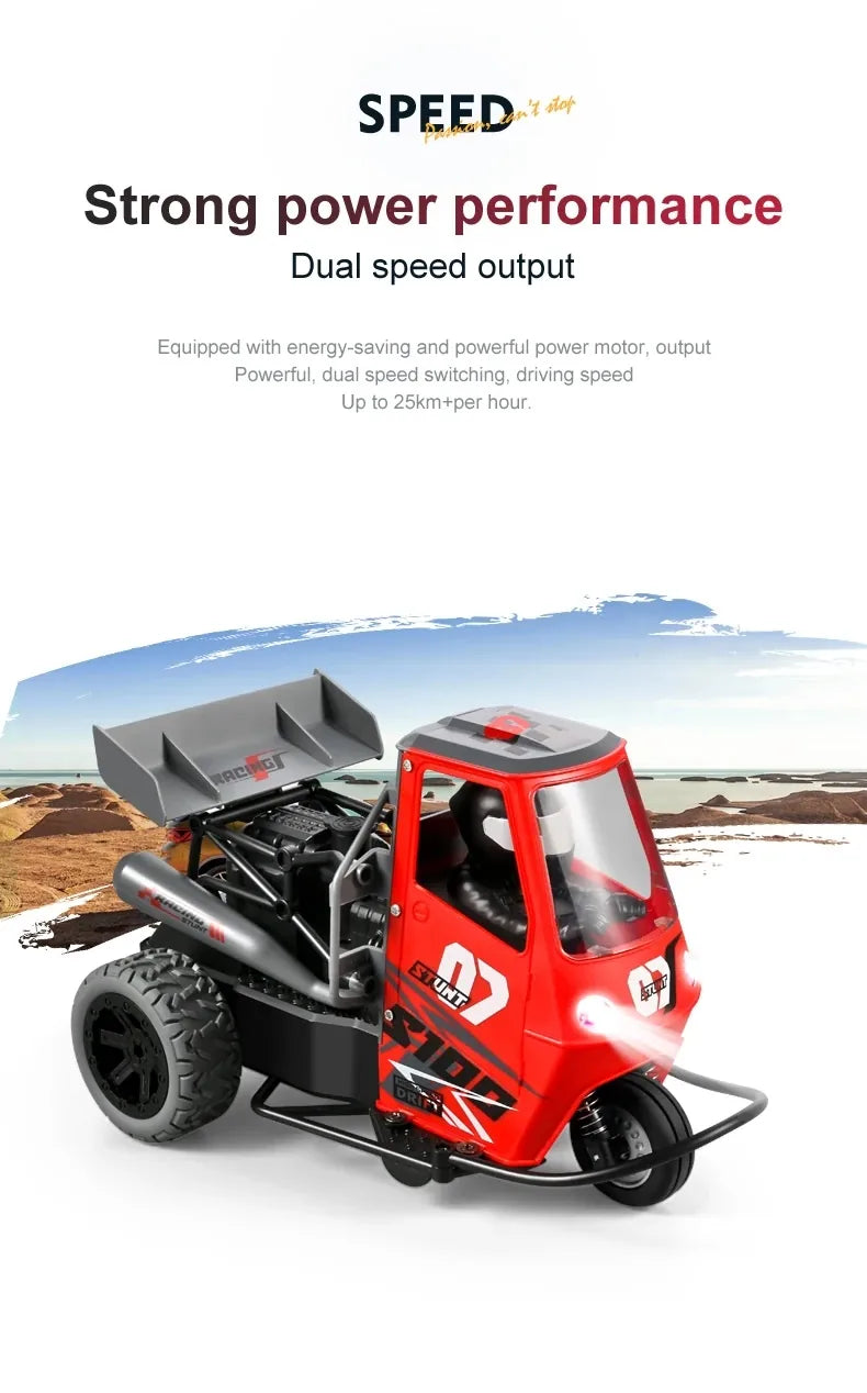 1:16 R/C STK-015 2.4G Three-Wheel Remote Control Car RC Car