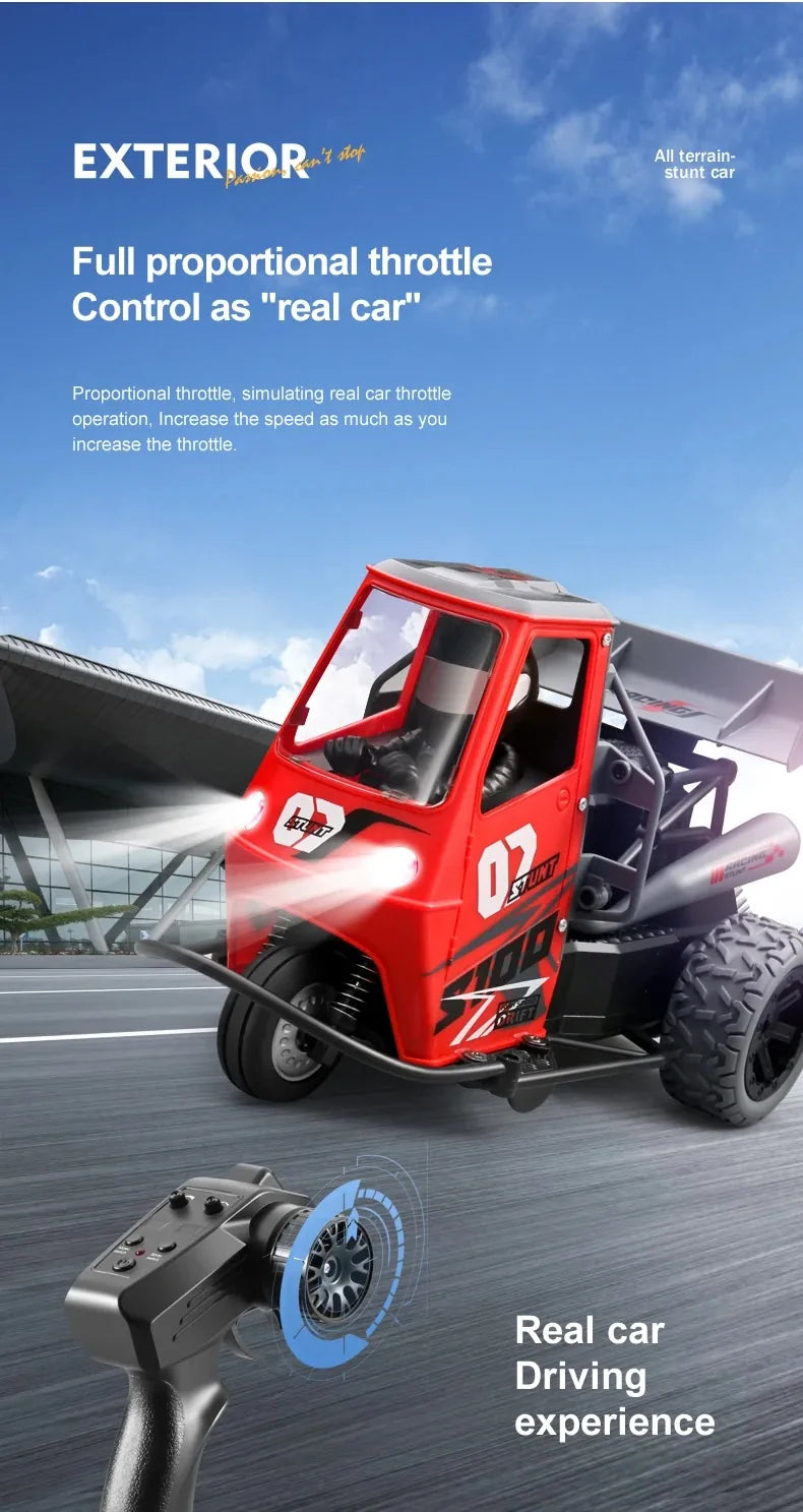 1:16 R/C STK-015 2.4G Three-Wheel Remote Control Car RC Car
