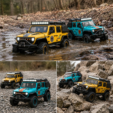 1:20 Jeep Wrangler RC سيارة 4WD RTR RC فراشليس  سيارة RC سيارة