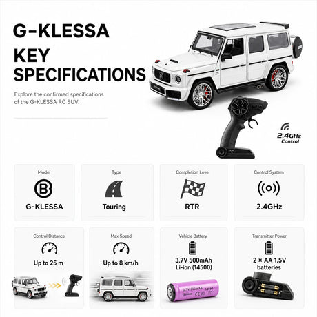 1:24 Mercedes-Benz G63 RC السياحة SUV RTR RC السيارة RC السيارة