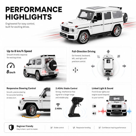 1:24 Mercedes-Benz G63 RC السياحة SUV RTR RC السيارة RC السيارة