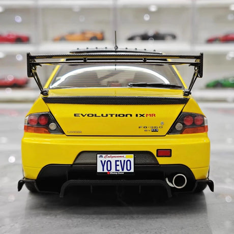 [Super A] 1:18 Mitsubishi 2006 Lancer Evolution IX MR Yellow pienoismalli Die-Cast
