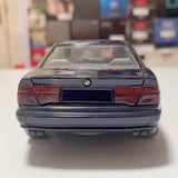 [Schabak] 1:24 BMW 1990 E31 850i Coupe Blue Model Car Die-Cast