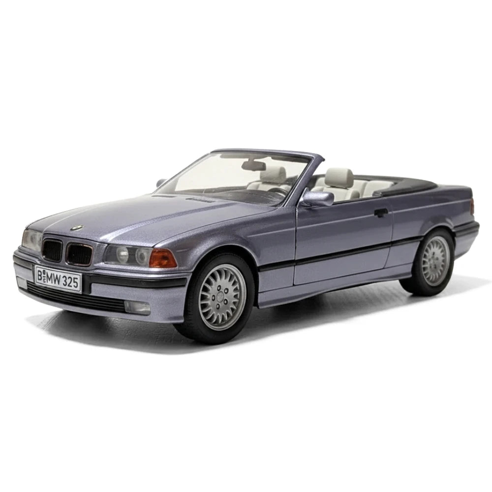 [Schabak] 1:24 BMW 1995 E36 325 Cabrio blu modellino di auto Die-Cast