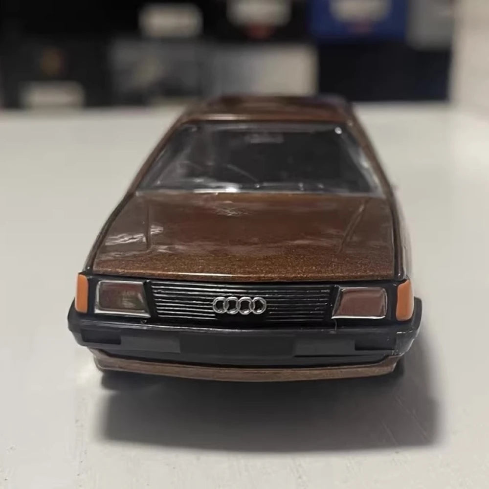[Schabak] 1:43 Audi 1982 100 Avant Quattro Brown Model Car Die-Cast