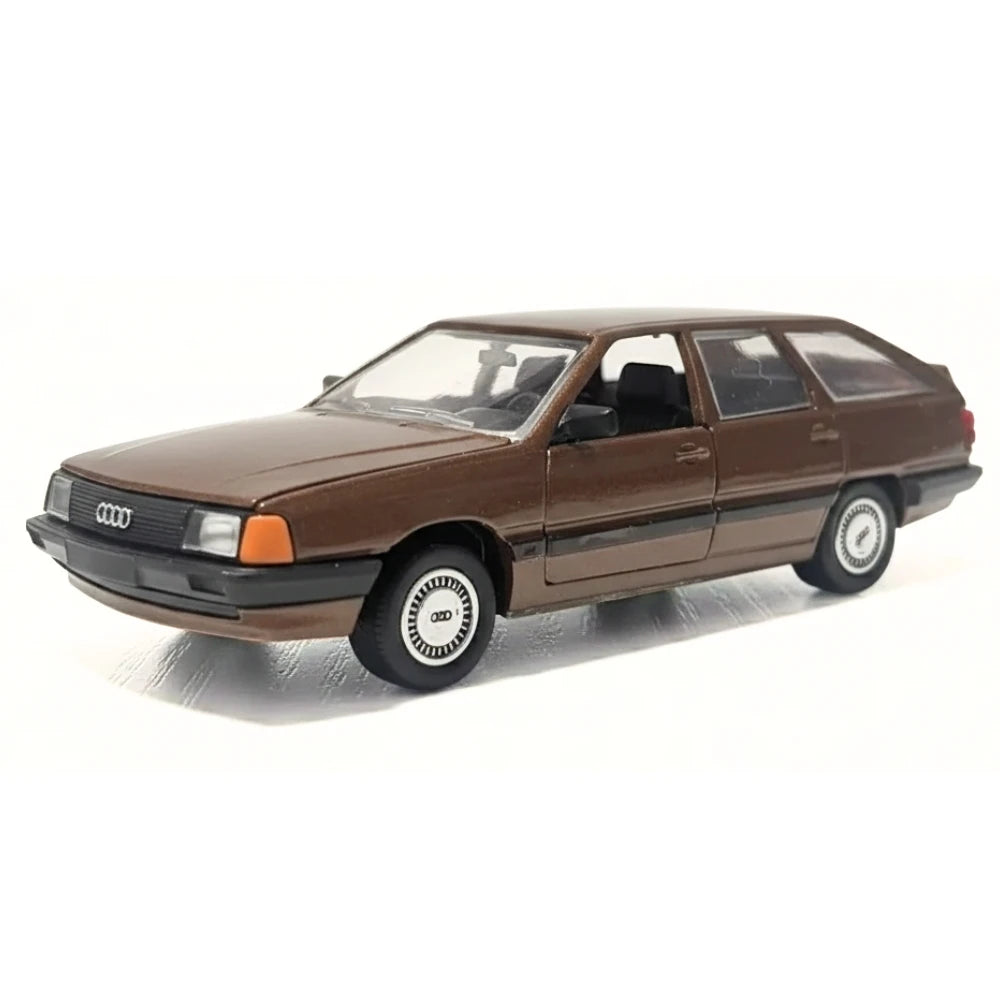 [Schabak] 1:43 Audi 1982 100 Avant Quattro Brown Model Car Die-Cast