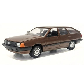 [Schabak] 1:43 Audi 1982 100 Avant Quattro Brown Model Car Die-Cast