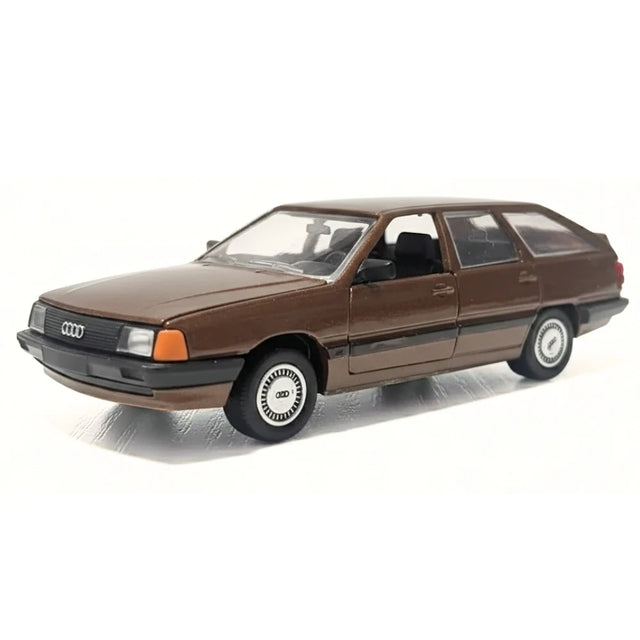 [Schabak] 1:43 Audi 1982 100 Avant Quattro Brown Model Car Die-Cast