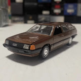 [Schabak] 1:43 Audi 1982 100 Avant Quattro Brown Model Car Die-Cast