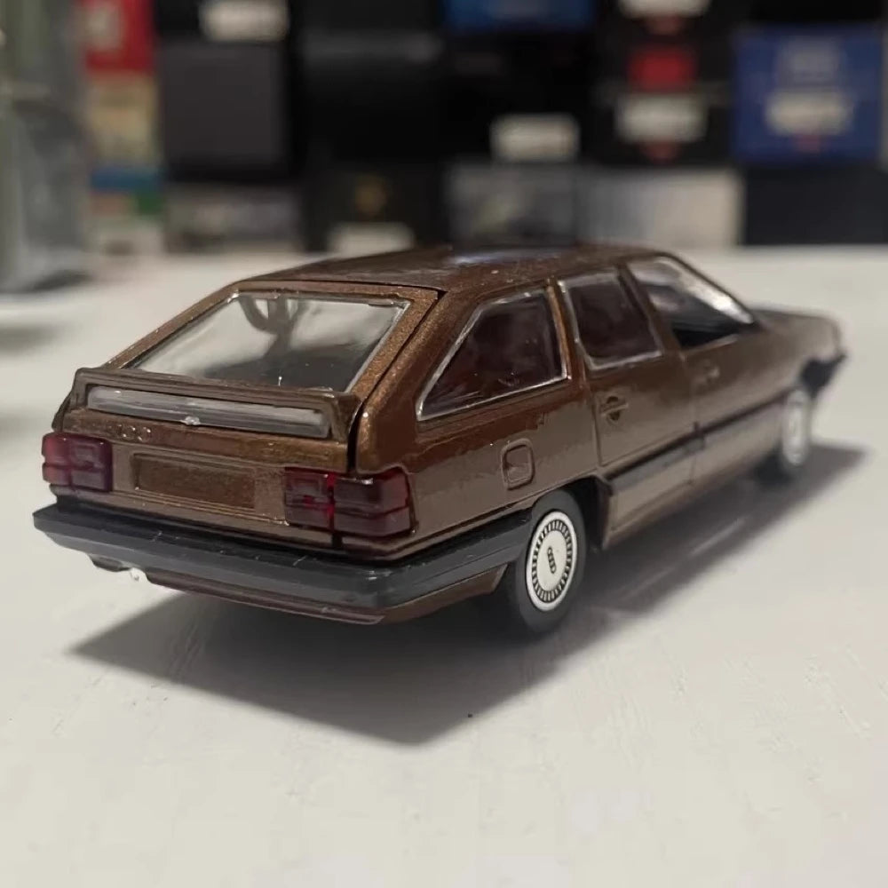 [Schabak] 1:43 Audi 1982 100 Avant Quattro Brown Model Car Die-Cast