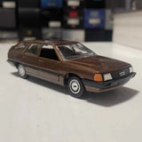 [Schabak] 1:43 Audi 1982 100 Avant Quattro Brown Model Car Die-Cast