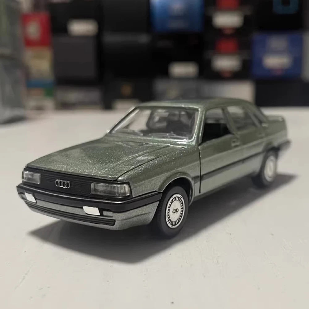 [Schabak] 1:43 Audi 1984 90 Quattro Green Model Car Die-Cast