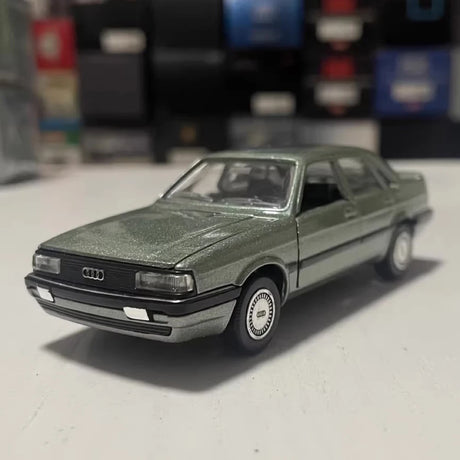 [Schabak] 1:43 Audi 1984 90 Quattro Green Model Car Die-Cast