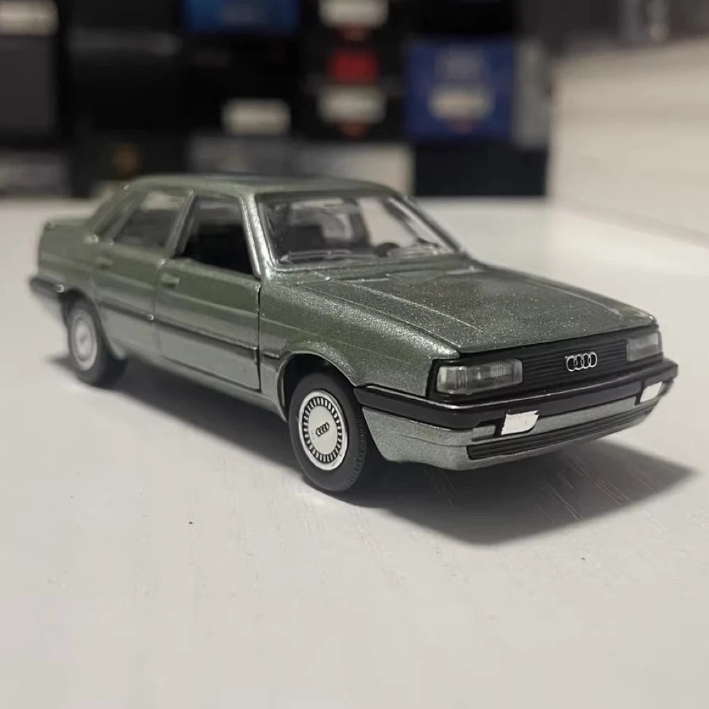 [Schabak] 1:43 Audi 1984 90 Quattro Green Model Car Die-Cast