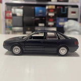 [Schabak] 1:43 Audi 1987 80 Quattro Blue Model Car Die-Cast