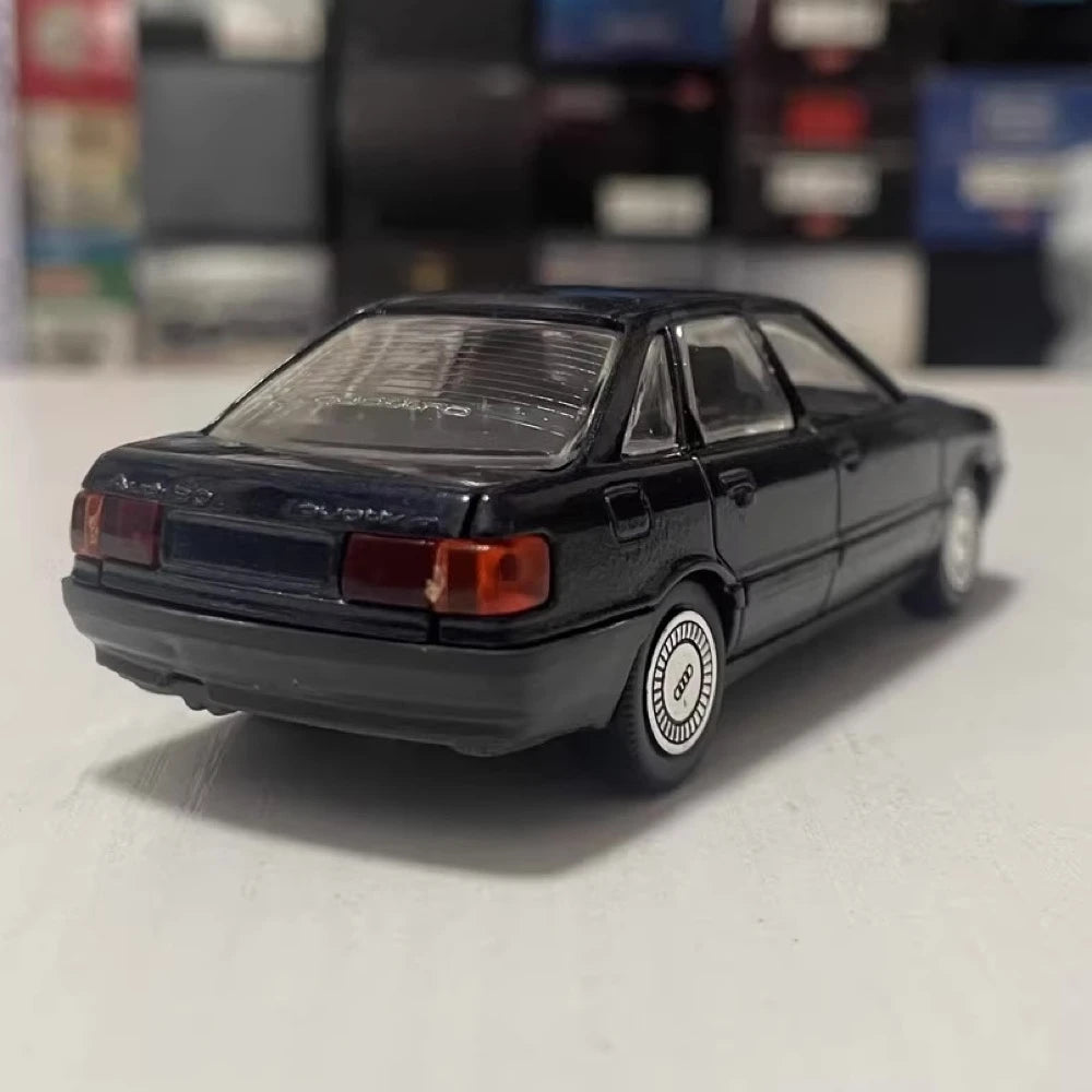 [Schabak] 1:43 Audi 1987 80 Quattro Blue Model Car Die-Cast