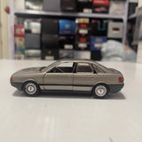 [Schabak] 1:43 Audi 1987 80 Quattro Brown Model Car Die-Cast