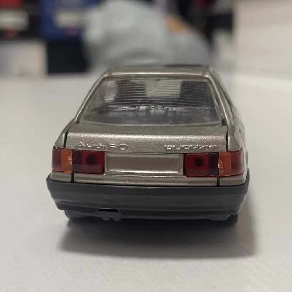 [Schabak] 1:43 Audi 1987 80 Quattro Brown Model Car Die-Cast