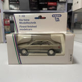 [Schabak] 1:43 Audi 1987 80 Quattro Brown Model Car Die-Cast